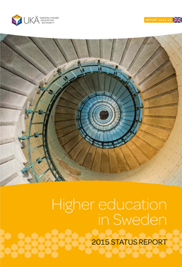 Higher Education in Sweden 2015 Status Report