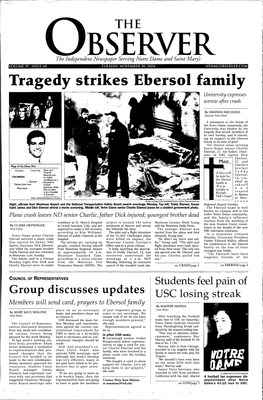 Trage.Dy Strikes Ebersol Family University Expresses Sorrow After Crash