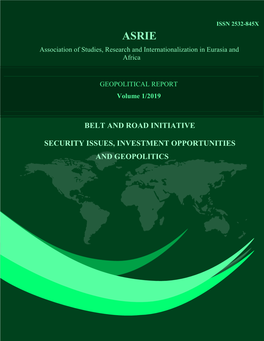 Geopolitical Report Vol.1/2019 Belt and Road Initiative: : Security