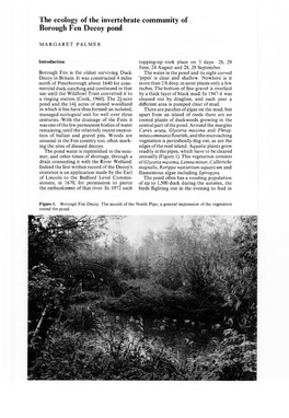 The Ecology of the Invertebrate Community of Borough Fen Decoy Pond