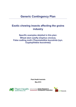 Chewing Insect Pests of Grain CP