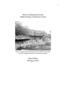 Diane D May Geology of Iowa