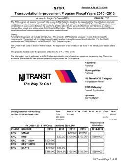 Revised TRANSIT