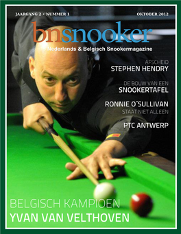 Snooker & Belgisch Snookermagazine