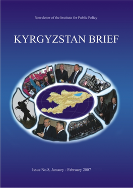 Kyrgyzstan Brief No 8