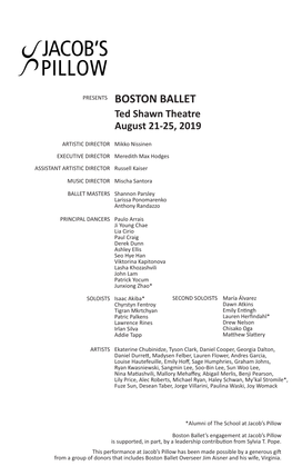 Boston Ballet