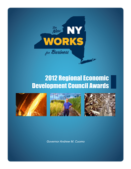 2012 Regional Economic Development Council Awards