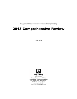 2013 Comprehensive Review