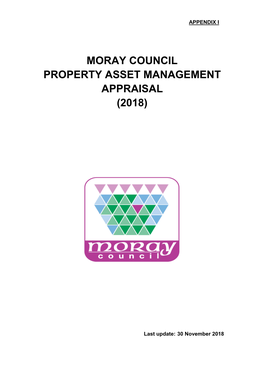 Moray Council Property Asset Management Appraisal (2018)
