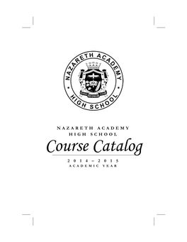 Course Catalog