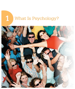 1 What Is Psychology?