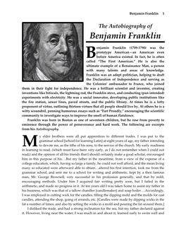 Benjamin Franklin 1