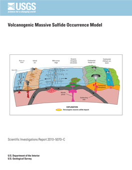 Volcanogenic Massive Sulfide Occurrence Model