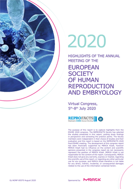 European Society of Human Reproduction and Embryology