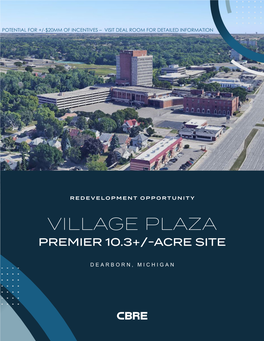 Village Plaza Premier 10.3+/-Acre Site