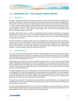 1.0 Oklahoma City – Will Rogers World Airport
