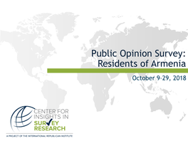 October 2018, National Poll of Armenia