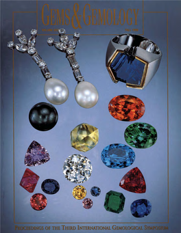 Fall 1999 Gems & Gemology