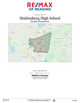 SCHOOL REPORT Muhlenberg High School Reading, Pennsylvania