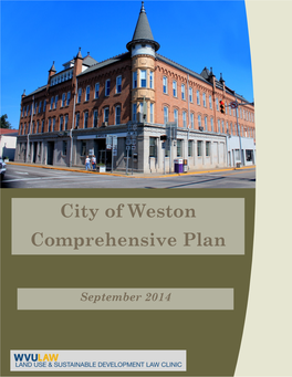 City of Weston Comprehensive Plan