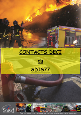 CONTACTS DECI Du SDIS77