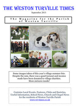 THE WESTON TURVILLE TIMES September 2015