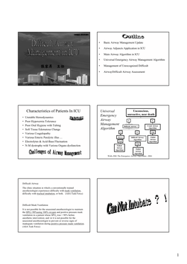 1 張家昇主任characteristics of Patients In