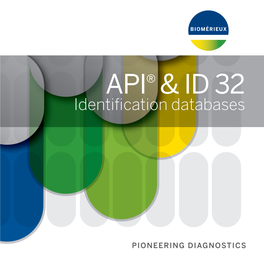 API & ID32 Identification Databases Booklet