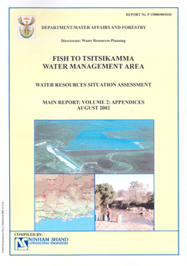 Fish to Tsitsikamma Water Management Area