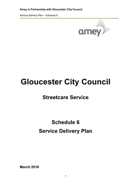Amey Service Delivery Plan.Pdf