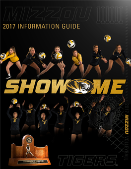 2017 Mizzou Volleyball Media Supplement