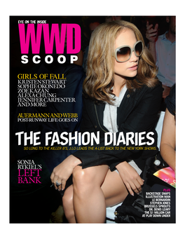 The Fashion Diaries So Long to the Killer B’S, J.Lo Leads the A-List Back to the New York Shows