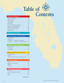 Table of Contents Continued from Page 6