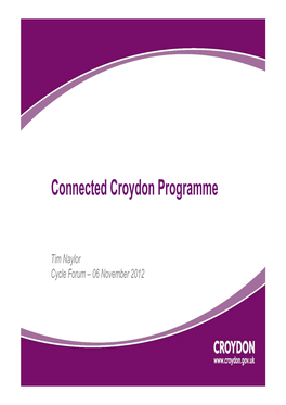 Connected Croydon Programme