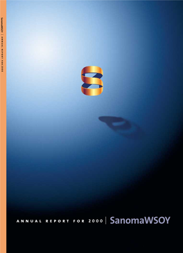 Sanomawsoy Annual Report 2000