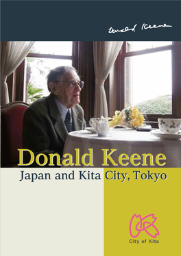 Donald Keenekeene Japanjapan Andand Kitakita Citycity,,Tokyotokyo Donald Keene’S Past