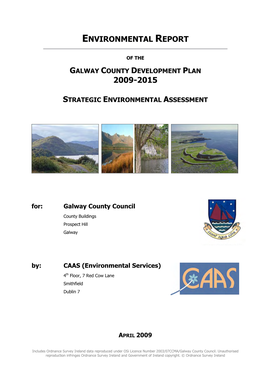 1. Environmental Report of the GCDP