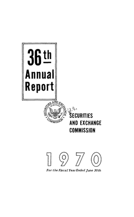 Annual Report 1970