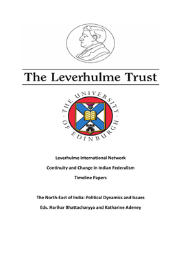 Leverhulme International Network Continuity and Change in Indian
