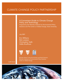 Climate Change Policy Partnership