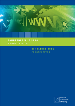 KAS Jahresbericht 2010 Annual Report