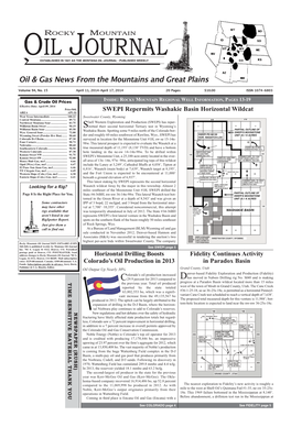 Oil Journal • Published Weekly