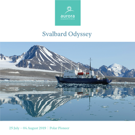 Svalbard Odyssey