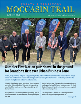 Gambler First Nation Puts Shovel in the Ground for Brandon's First Ever