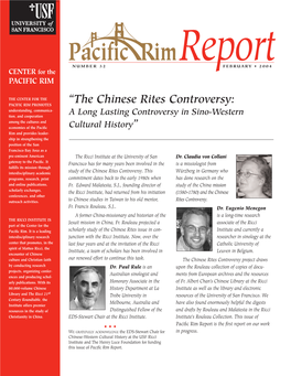 “The Chinese Rites Controversy