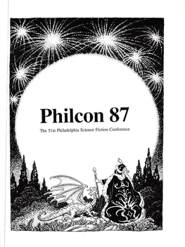 Philcon 87 the 51St Philadelphia Science Fiction Conference