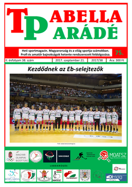 Tabellaparádé - Hetente Megjelenő Sportmagazin