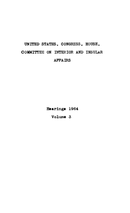 Hearings 1964 Volume 3 DIXIE PROJECT, UTAH