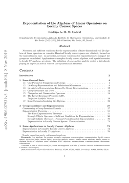 Exponentiation of Lie Algebras of Linear Operators on Locally Convex Spaces