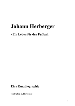 Johann Herberger